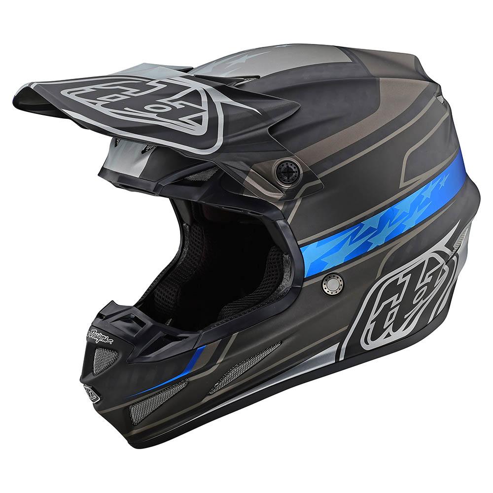 Casco Se4 Carbon Speed Black/Gray MIPS Troy Lee Designs - Rideshop