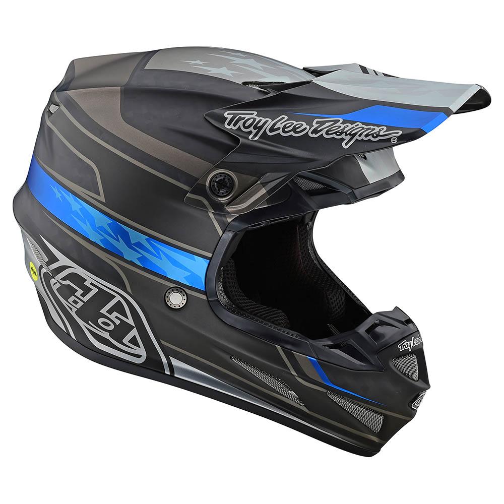 Casco Se4 Carbon Speed Black/Gray MIPS Troy Lee Designs - Rideshop