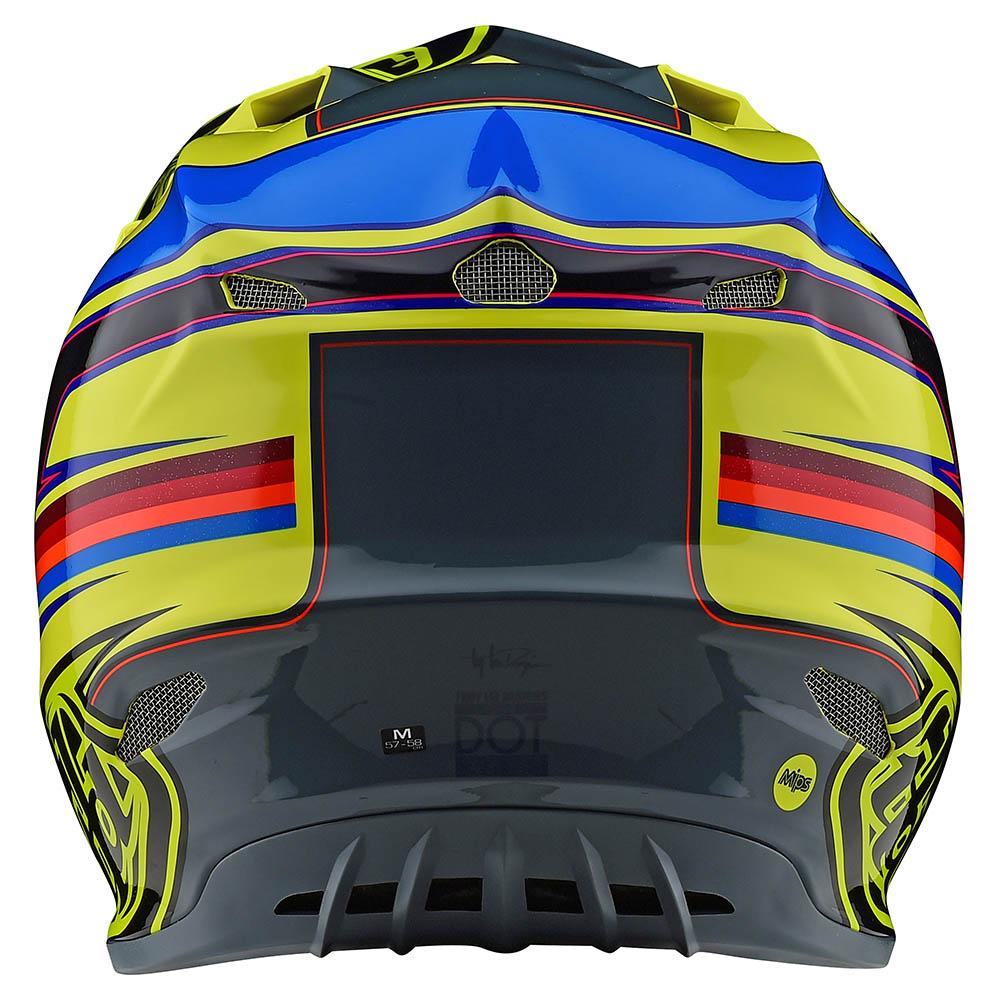 Casco Se4 Composite Speed Yellow / Gray MIPS Troy Lee Designs - Rideshop