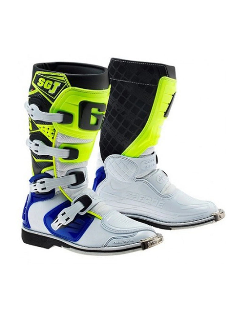 Gaerne Botas SG J Blanco Azul Amarillo - Rideshop