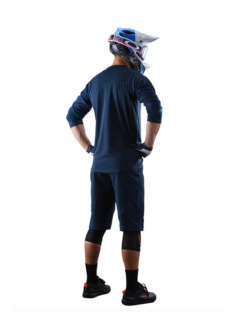 Troy Lee Designs Short Ruckus Stale Azul Con Calza - Rideshop