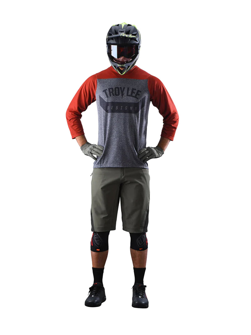 Troy Lee Designs Short De Bicicleta Ruckus Verde Con Calza - Rideshop