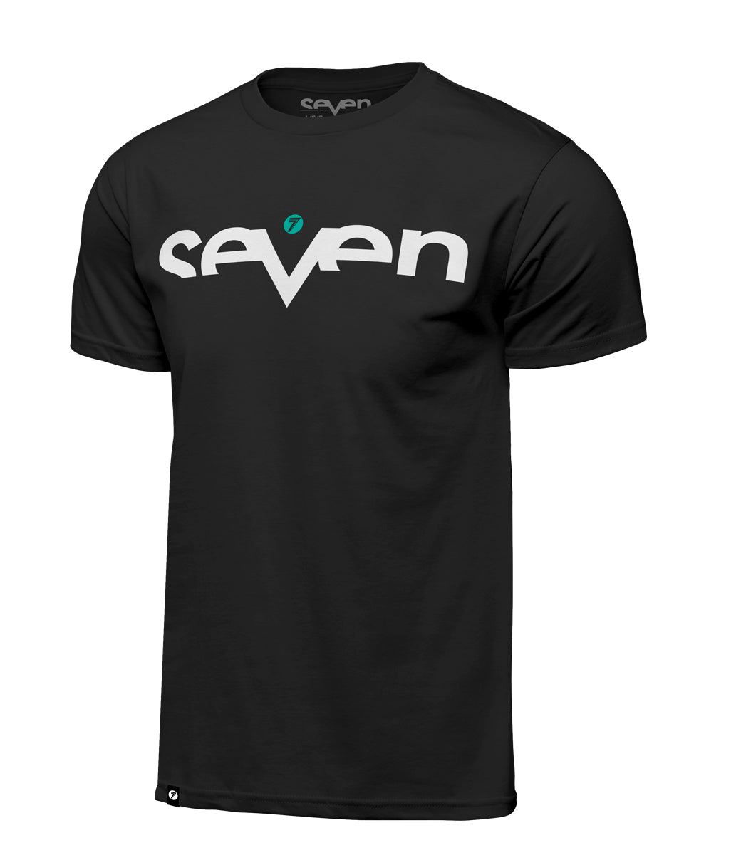 Seven Polera Brand Tee Black - Rideshop