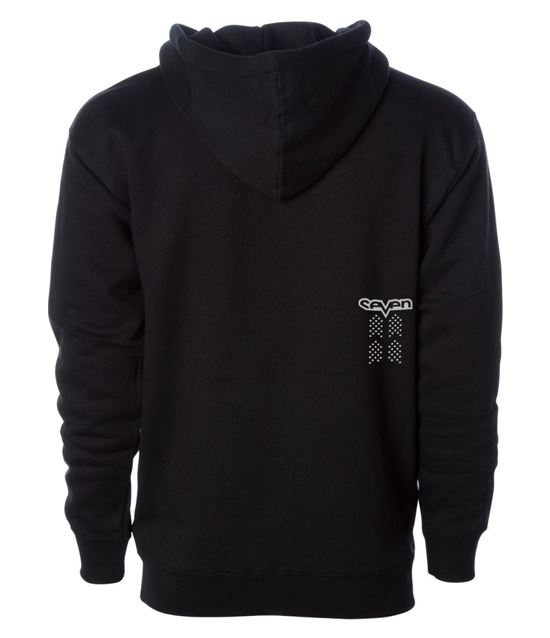 Seven Dot Hoodie Black - Rideshop