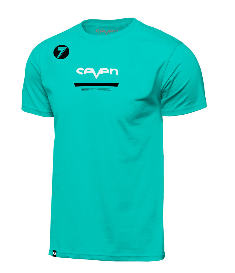 Seven Polera Phaser Tee Aqua - Rideshop