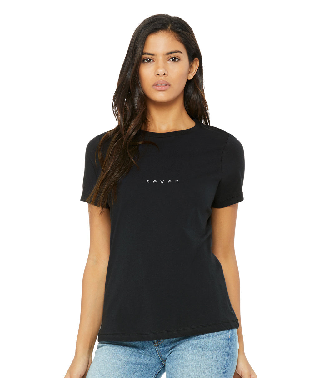 Seven Womens Limit Tee Black - Rideshop