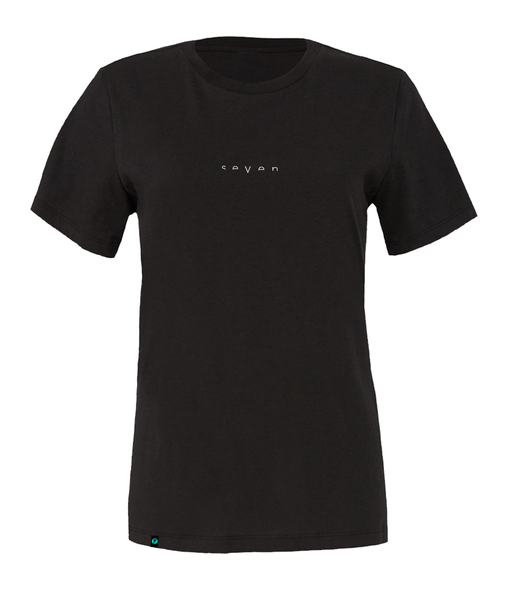 Seven Womens Limit Tee Black - Rideshop
