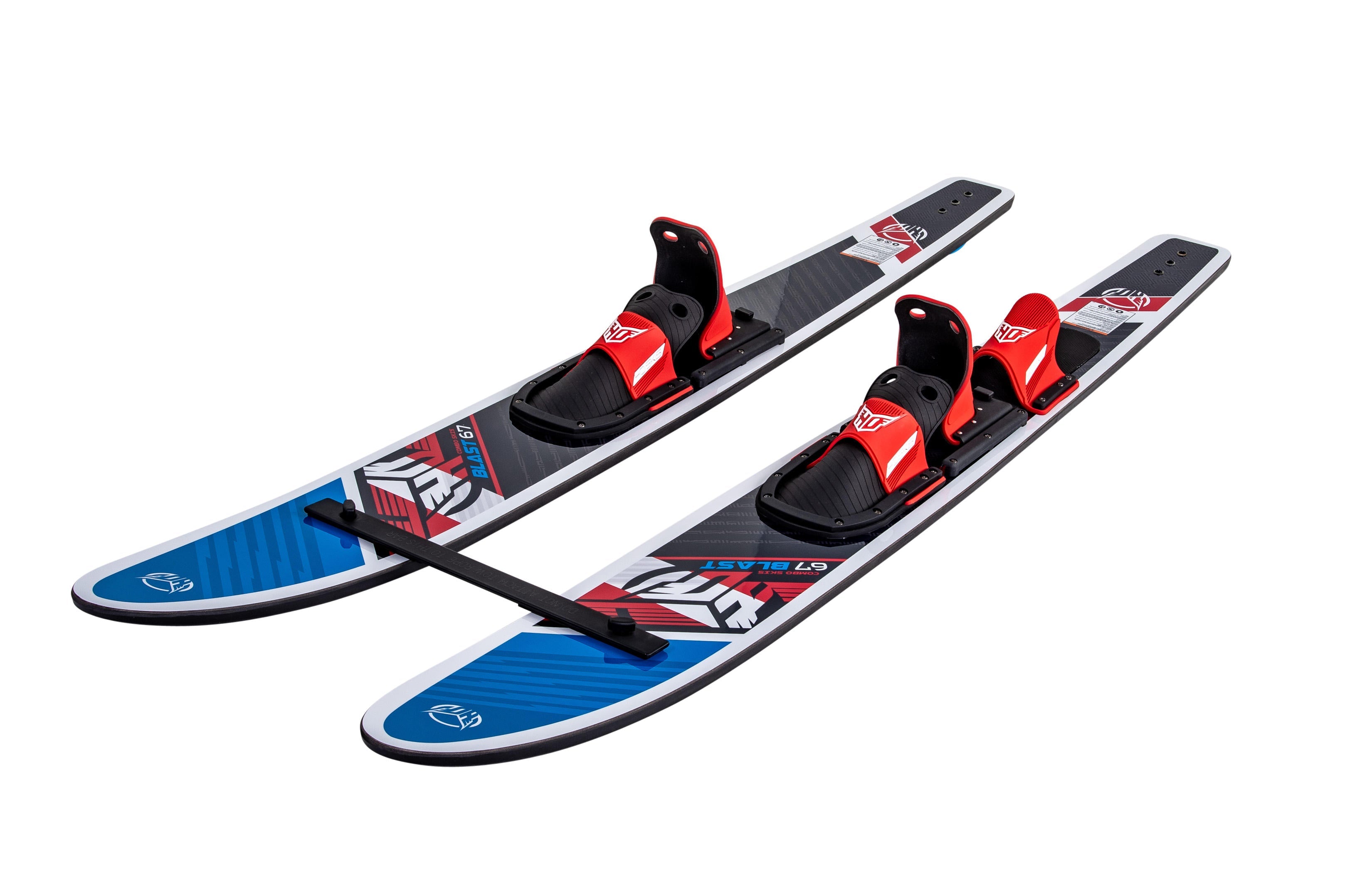 HO Par Ski Acuático Blast 59" con Fijaciones Horseshoe-Rideshop