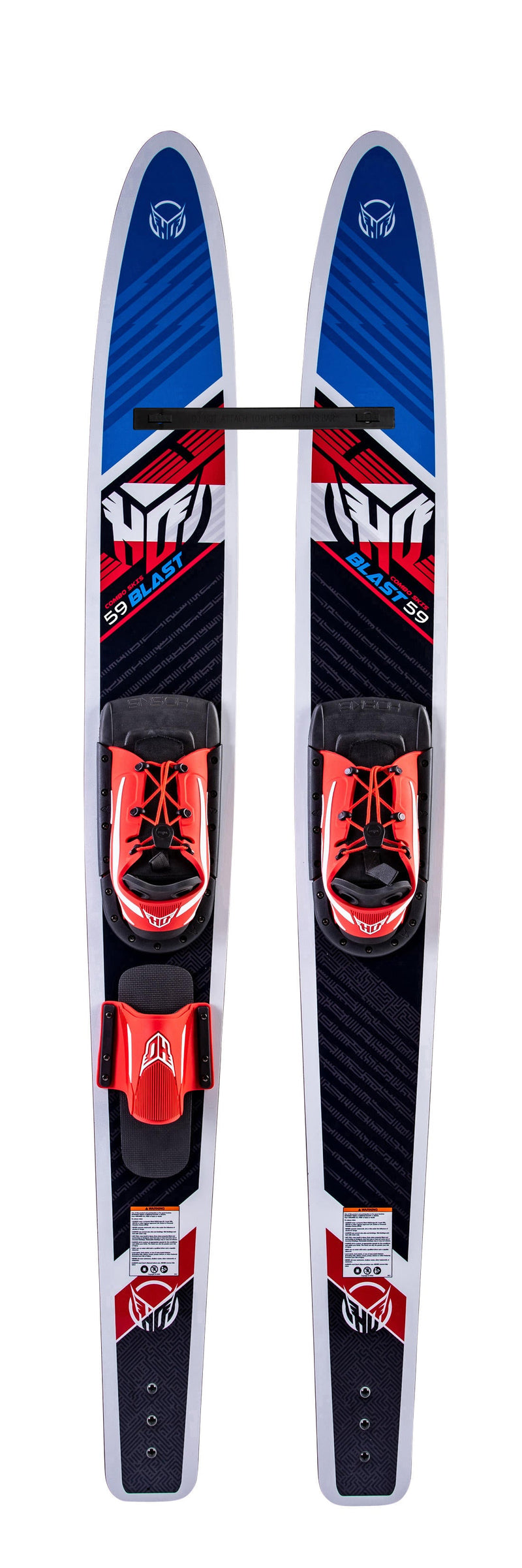 HO Par Ski Acuático Blast 67" con Fijaciones Blaze-Rideshop