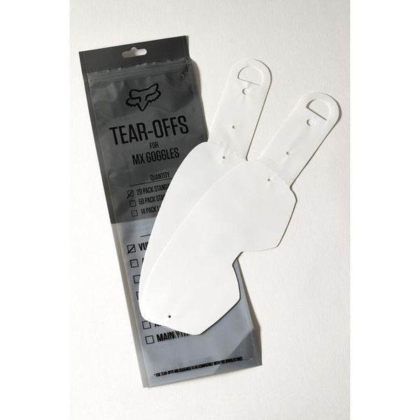 Repuesto Antiparra Vue Tear Off Transparente Fox Racing - Rideshop