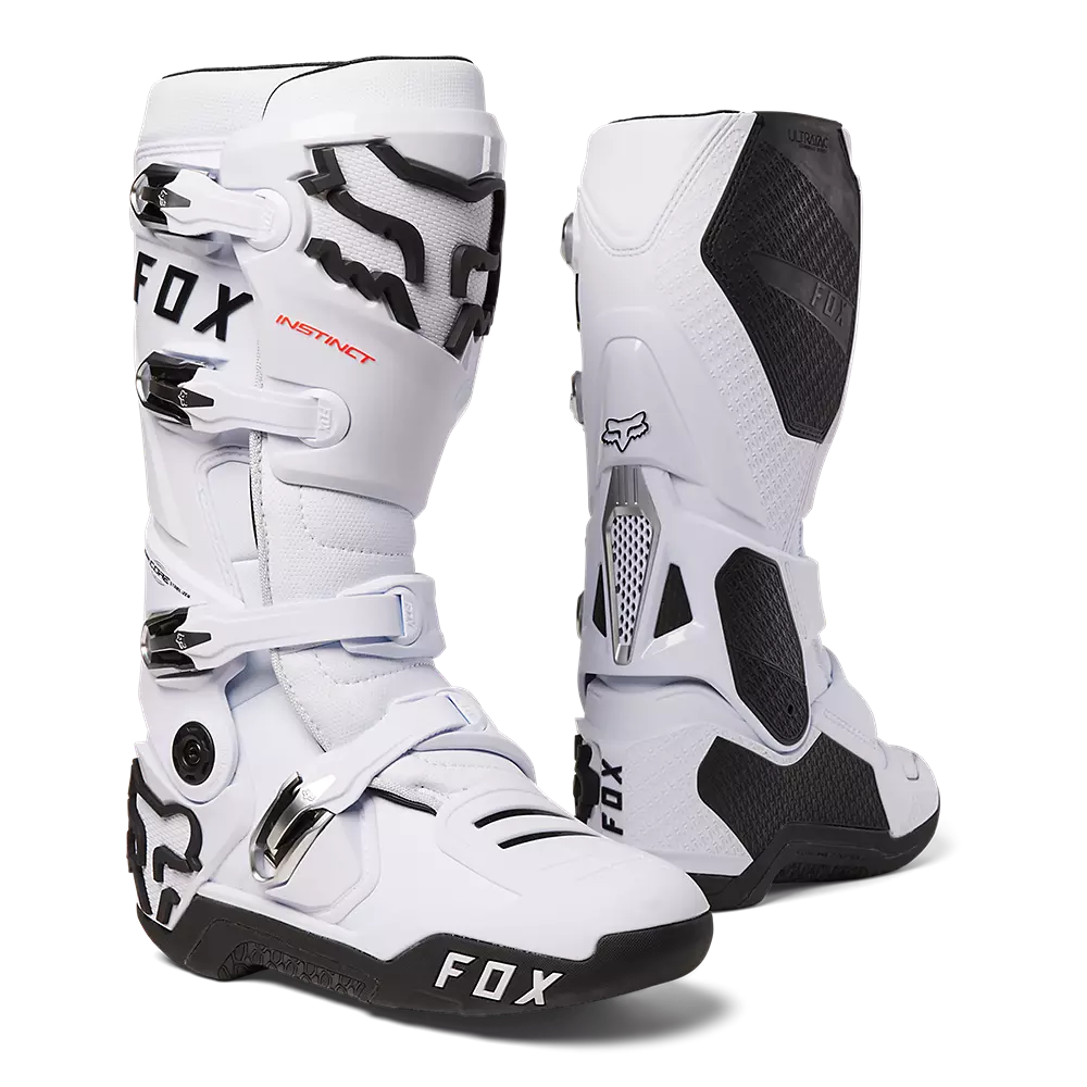 FOX Botas Moto Instinct Blanco - Rideshop