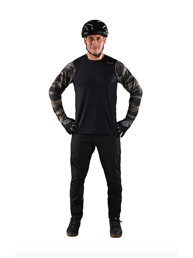 Troy Lee Designs Pantalones de Bicicleta Skyline Signature Negra - Rideshop