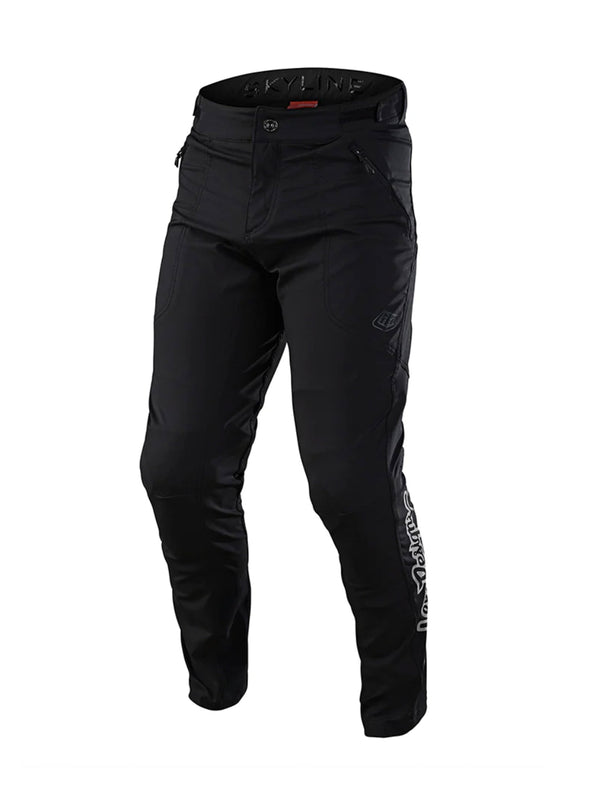 Troy Lee Designs Pantalones de Bicicleta Skyline Signature Negra - Rideshop