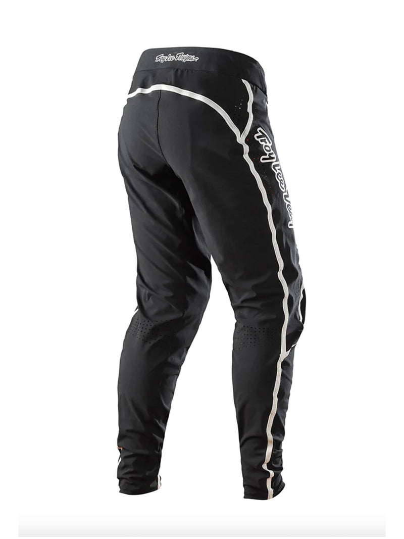 Troy Lee Designs Pantalones De Bicicleta Sprint Ultra Lines Negro / Blanco - Rideshop