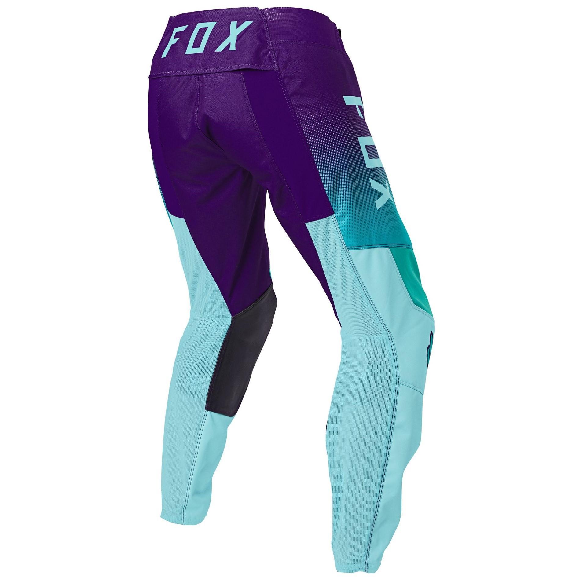 Pantalón Moto Mujer 180 Voke Celeste Fox Racing - Rideshop