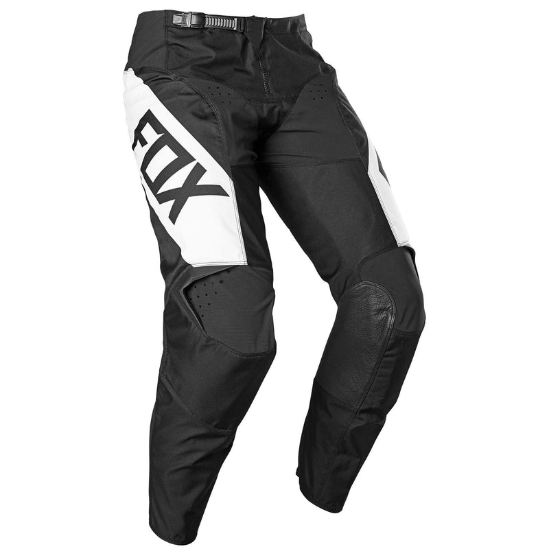 Pantalón Moto Niño 180 Revn Negro/Blanco Fox Racing - Rideshop