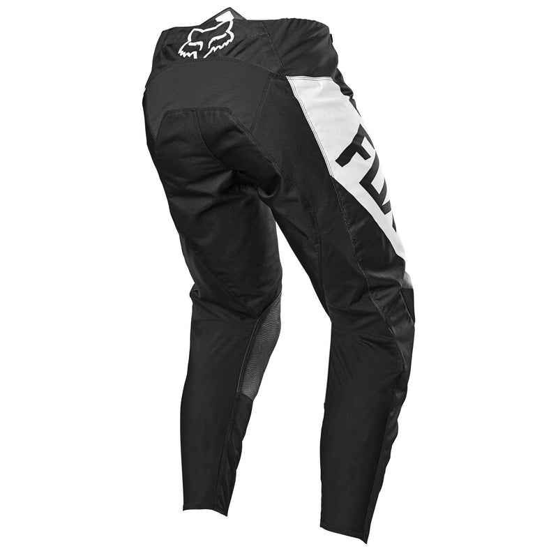 Pantalón Moto Niño 180 Revn Negro/Blanco Fox Racing - Rideshop