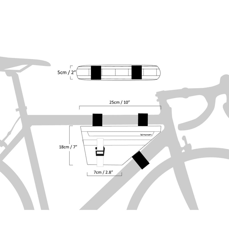 Birzman Bolso para Bicicleta Packman Travel Frame Pack Satellite - Rideshop