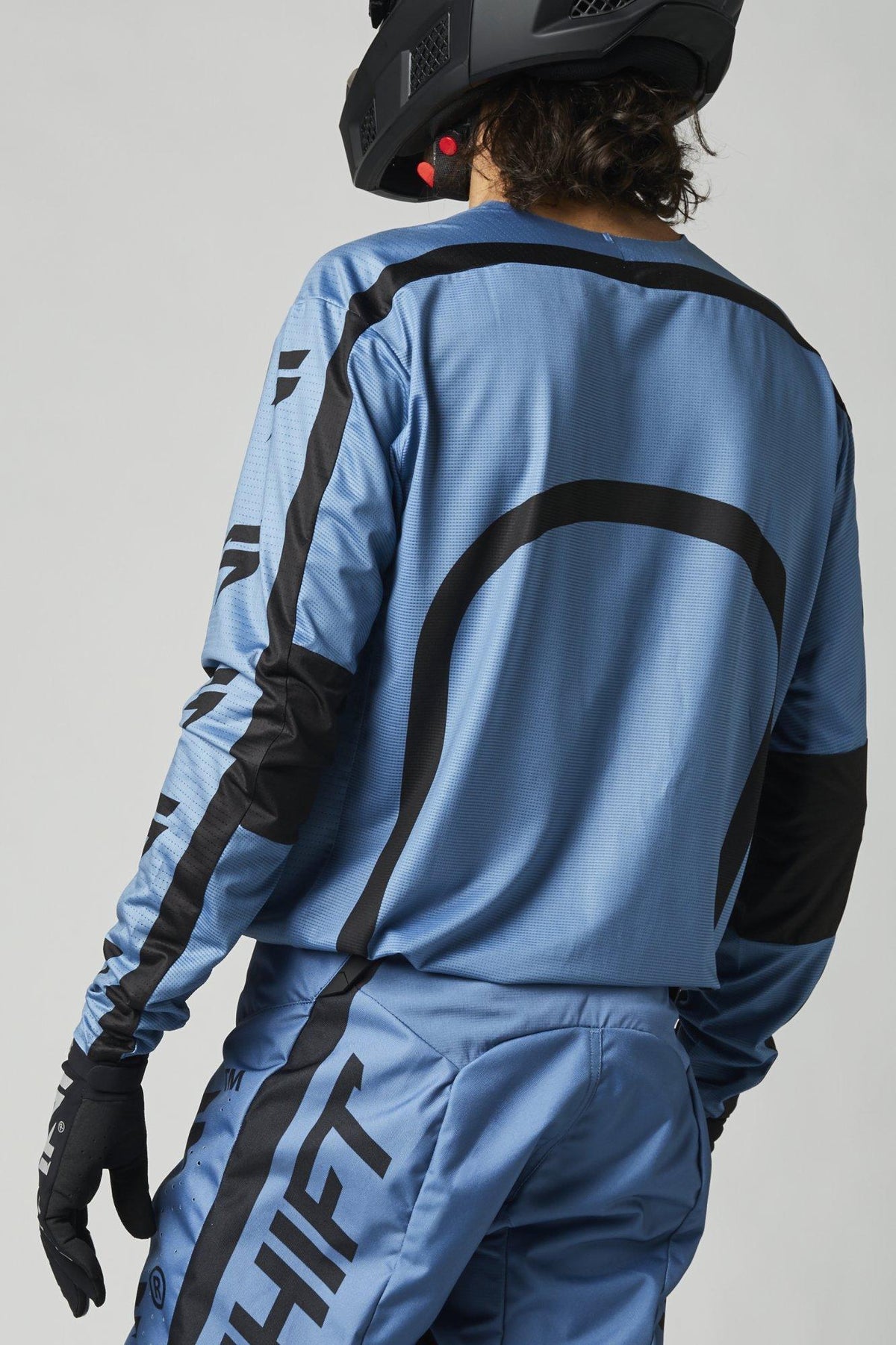 Polera Moto 3Lack Label Curv Grafito Shift - Rideshop