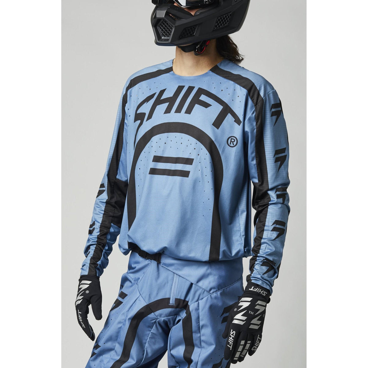 Polera Moto 3Lack Label Curv Grafito Shift - Rideshop