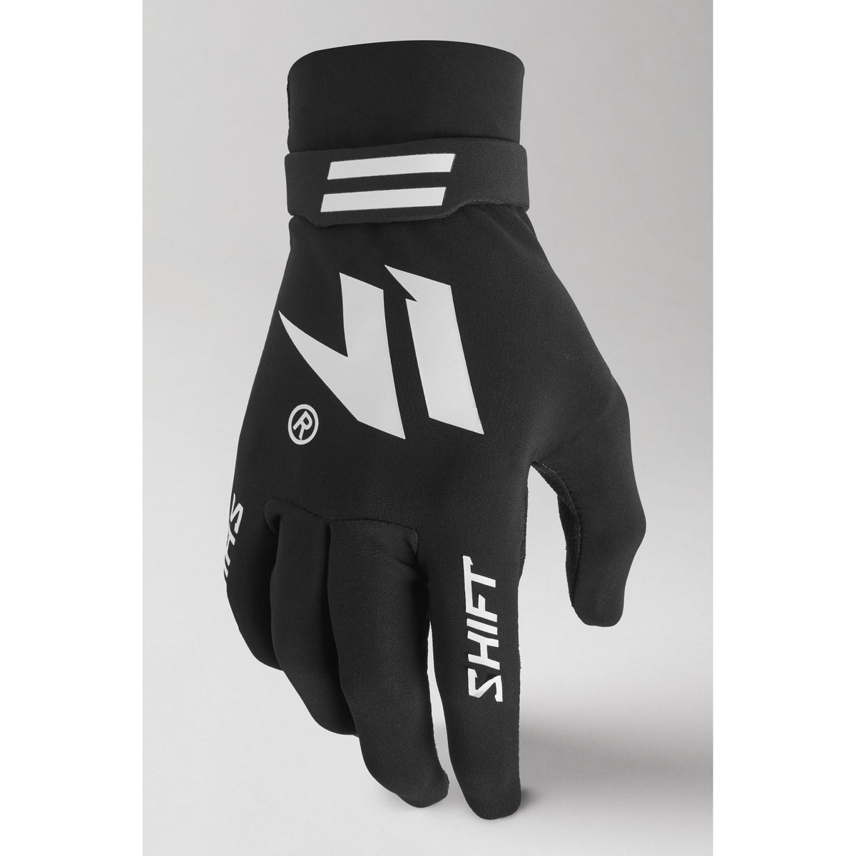 Guantes 3Lack Label Invisible Negro/Blanco Shift - Rideshop
