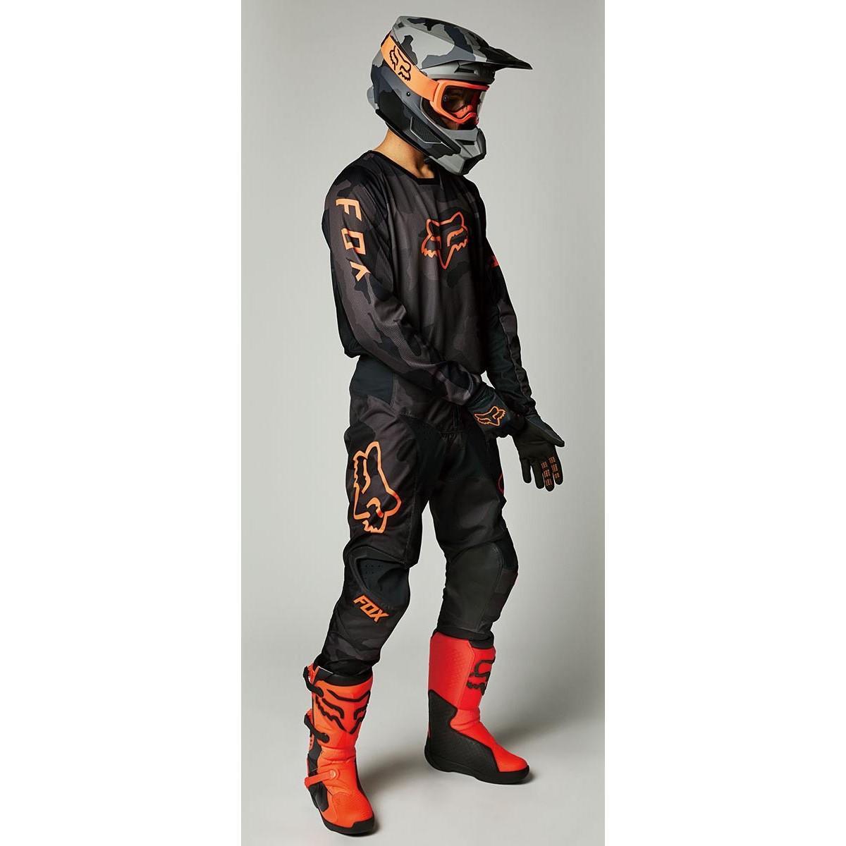 Polera Moto 180 Trev Negro Camo Fox Racing - Rideshop