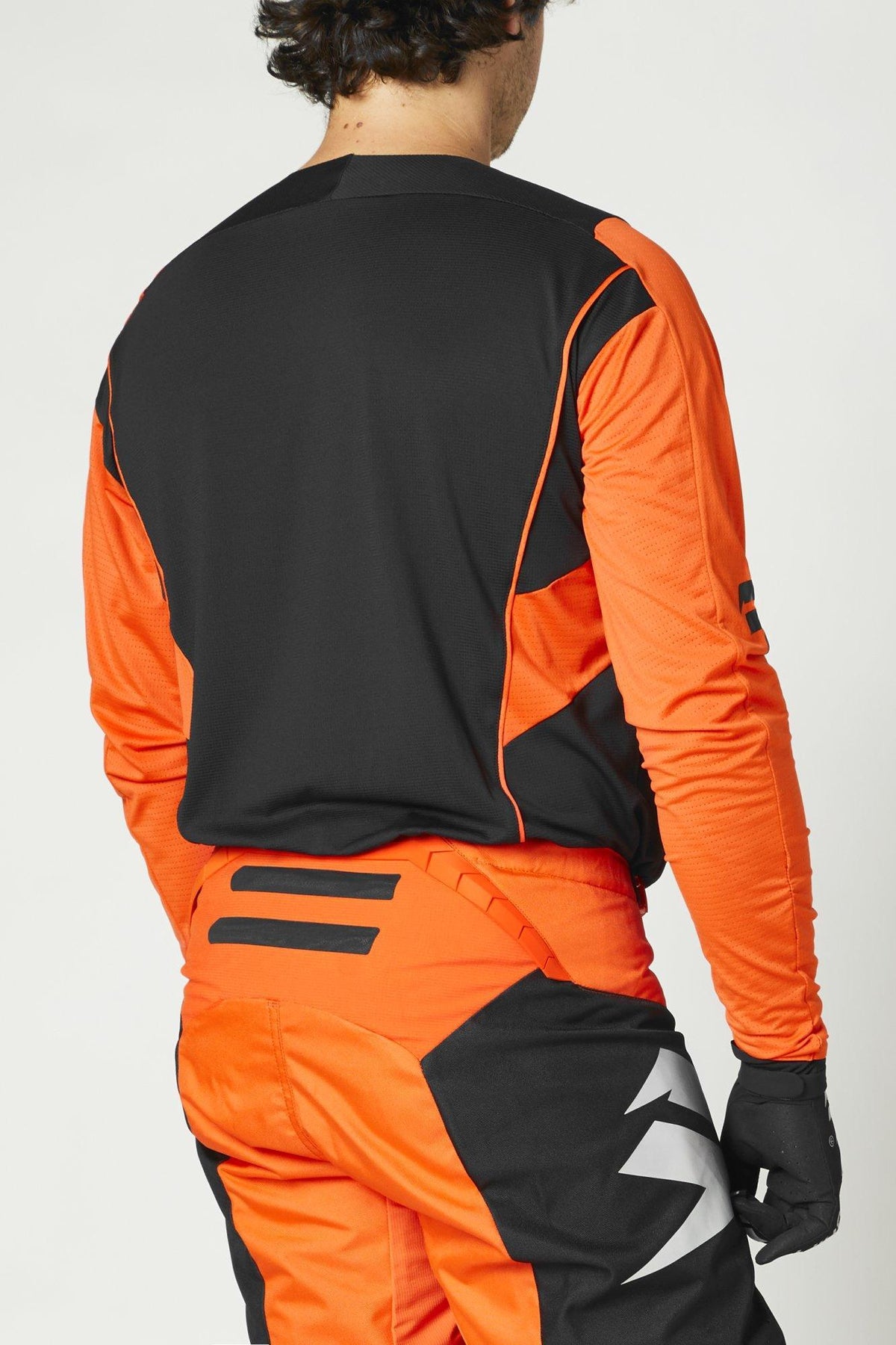 Polera Moto 3Lack Label Veem Naranjo Shift - Rideshop