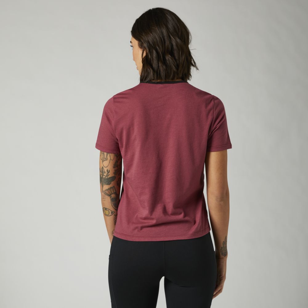 FOX Polera Lifestyle Mujer Kickstart Morado - Rideshop
