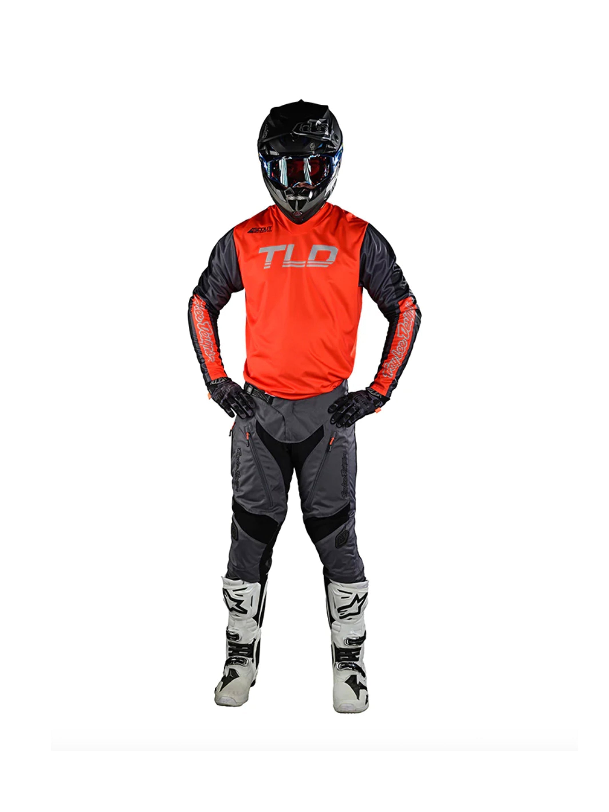 Troy Lee Designs Pantalones de Moto GP Scout Gris - Rideshop