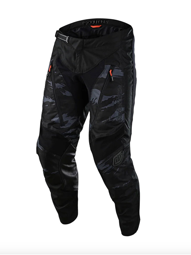 Troy Lee Designs Pantalones de Moto GP Scout Brushed Camo Negro - Rideshop