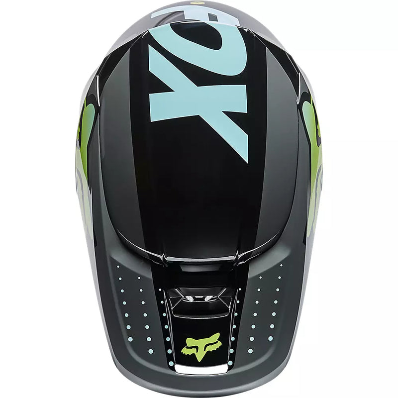 FOX Casco Moto V1 Trice Verde - Rideshop