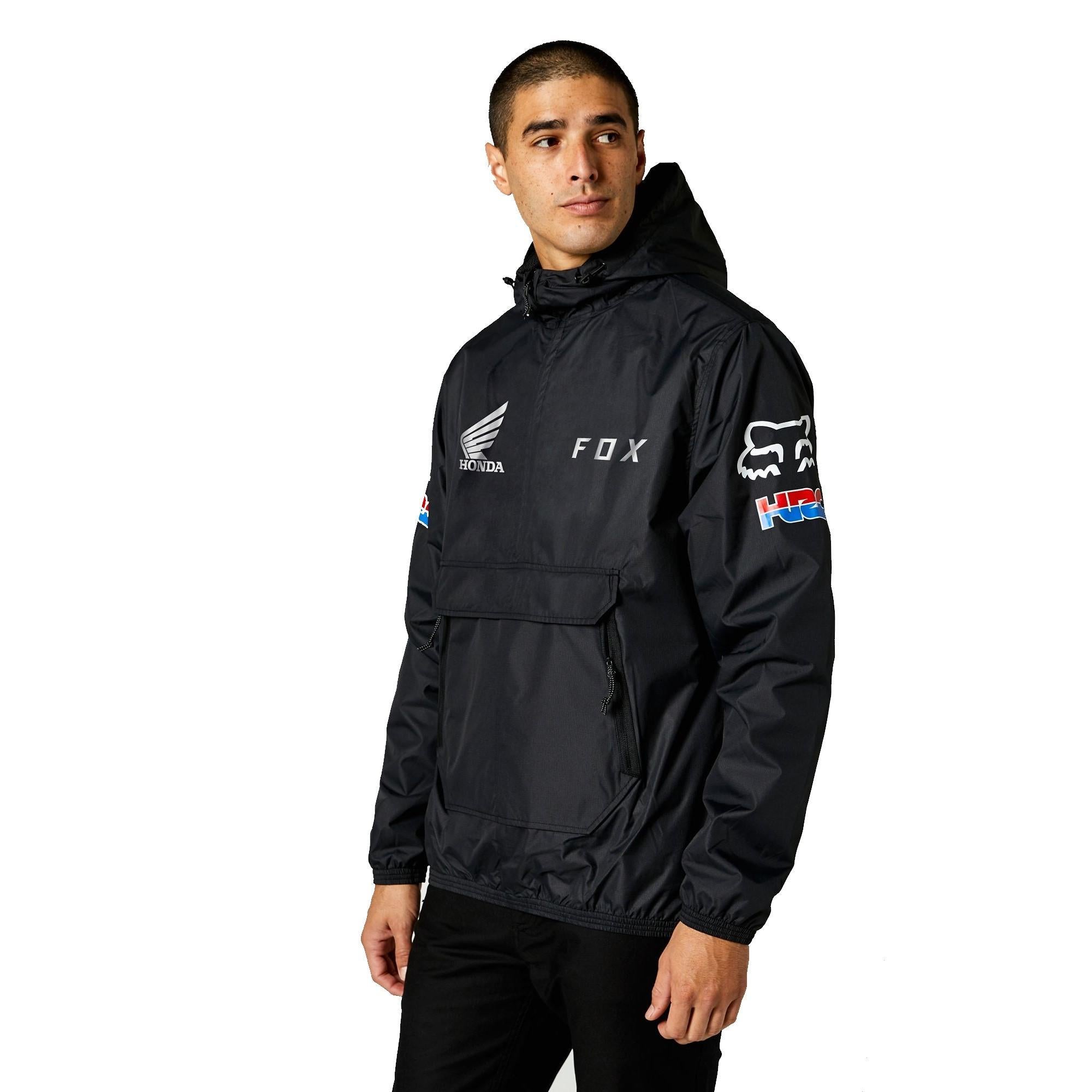 Chaqueta Lifestyle Savage Anorak Fox Racing Honda Negro Fox Racing - Rideshop