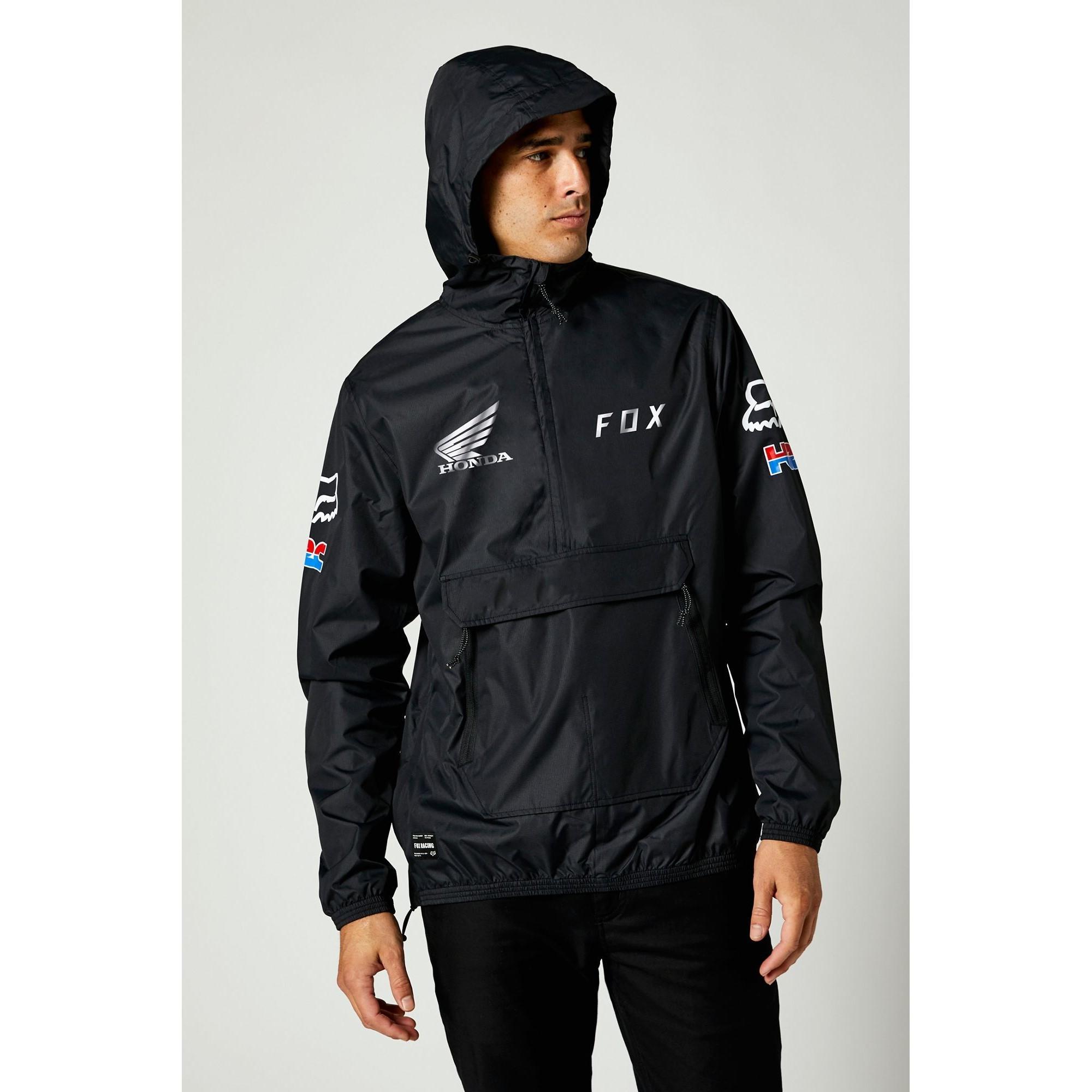 Chaqueta Lifestyle Savage Anorak Fox Racing Honda Negro Fox Racing - Rideshop