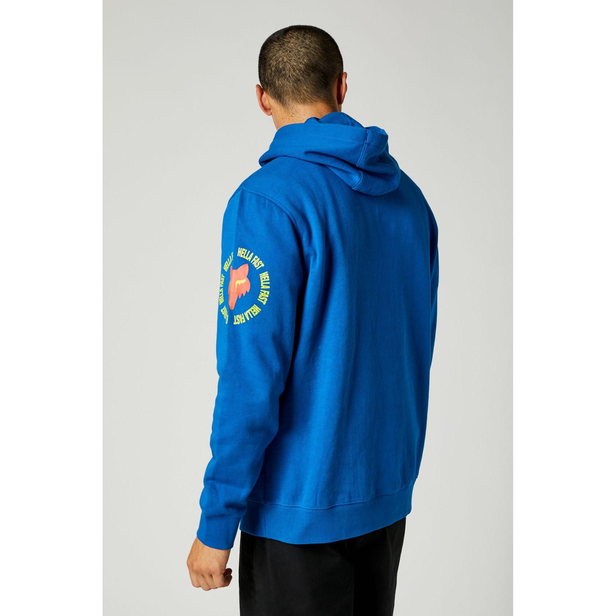 Poleron Lifestyle Canguro Mawlr Azul Fox Racing - Rideshop