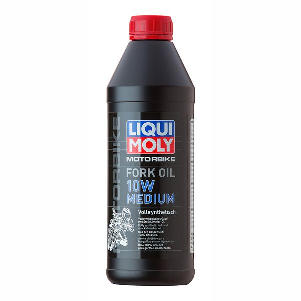 Liqui Moly Motorbike FORK Oil 10W Medium Cont. Neto 1 lt - Rideshop