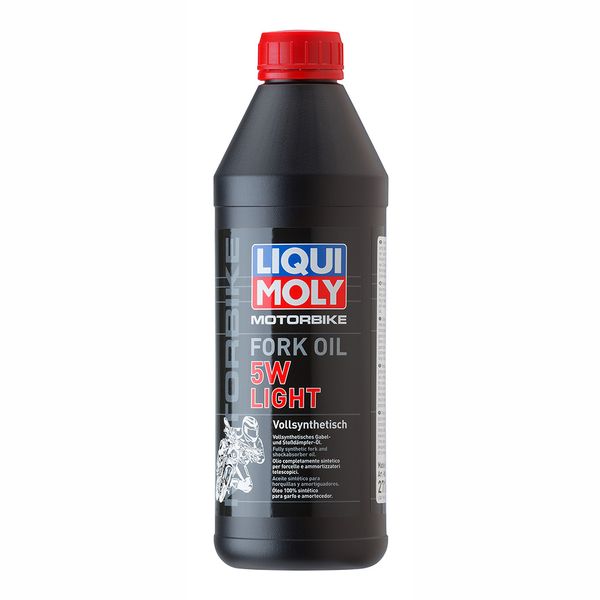 Liqui Moly Motorbike FORK Oil 5W Light Cont. Neto 1 lt - Rideshop