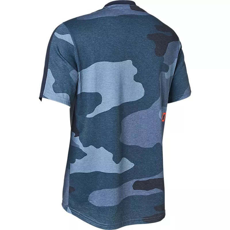 FOX Polera Bicicleta Ranger Drirelease Camo Azul - Rideshop