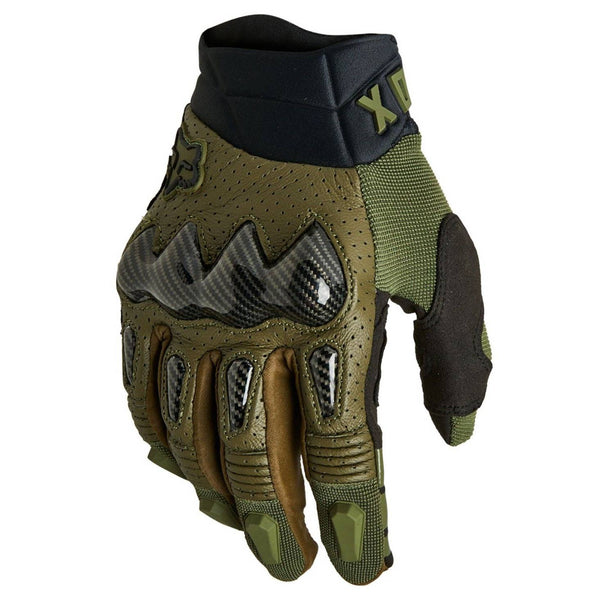 Guantes Bicicleta Bomber Verde Fox Racing - Rideshop