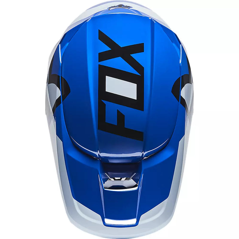 FOX Casco Moto V1 Lux Azul - Rideshop