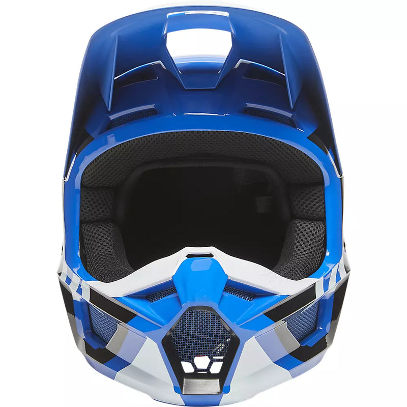 FOX Casco Moto V1 Lux Azul - Rideshop