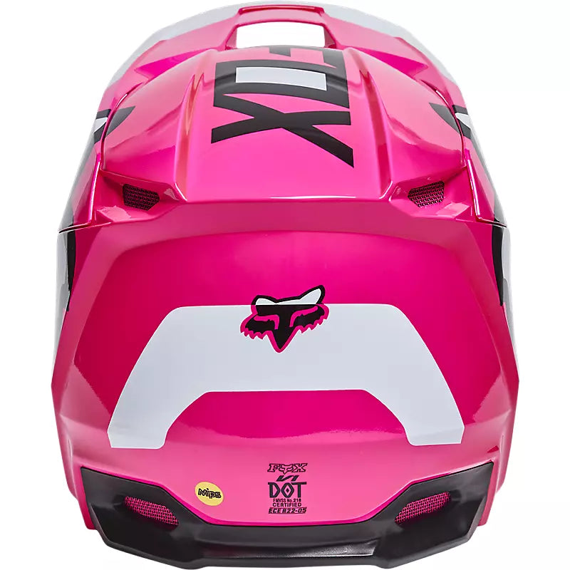 FOX Casco Moto V1 Lux Rosado - Rideshop