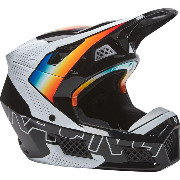 Casco V3 Rs Relm Ece [Blk/Wht] Fox