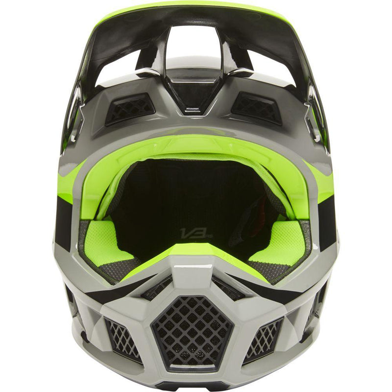 Casco V3 Rs Riet Ece [Flo Ylw] Fox Racing - Rideshop