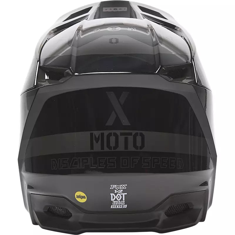 FOX Casco Moto V2 Nobyl Negro - Rideshop