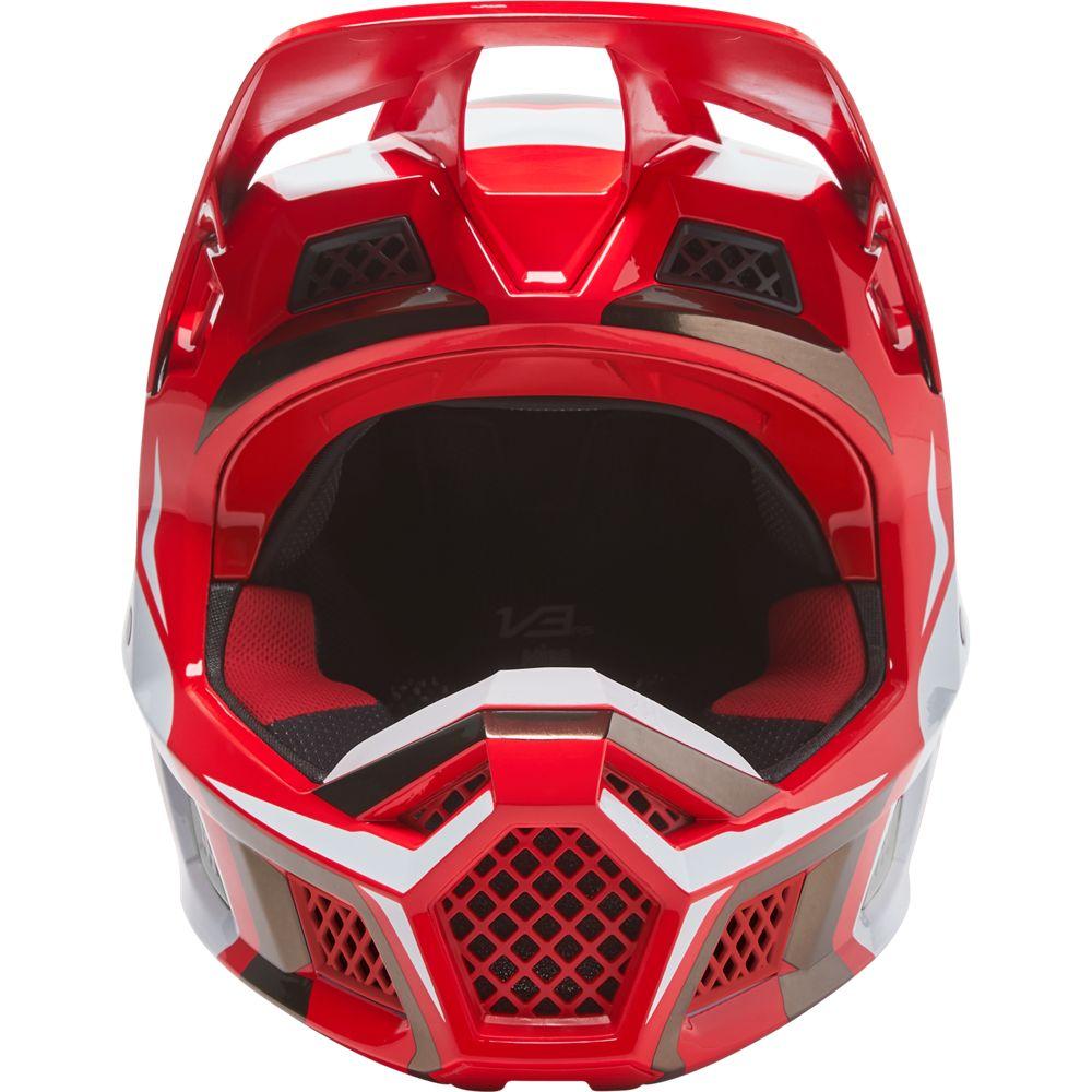 Casco V3 Rs Mirer Ece [Flo Red] Fox Racing - Rideshop