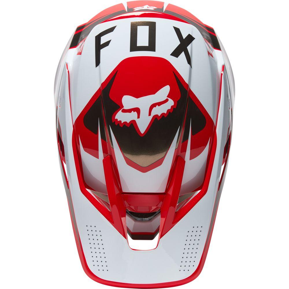 Casco V3 Rs Mirer Ece [Flo Red] Fox Racing - Rideshop