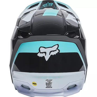 Casco Moto V2 Dier Celeste Fox Racing - Rideshop