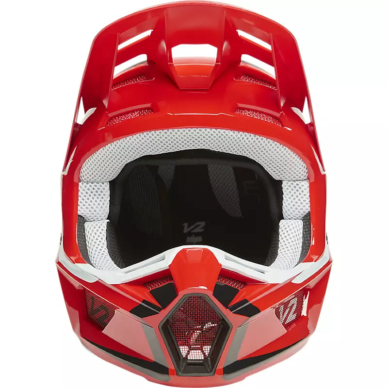 FOX Casco Moto V2 Merz Rojo - Rideshop