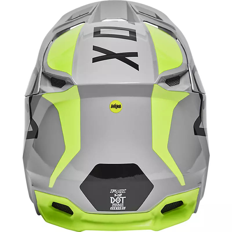 FOX Casco Moto V2 Merz Gris - Rideshop