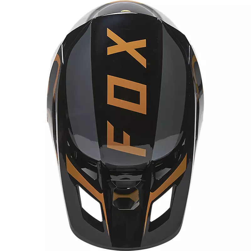 Casco Moto V2 Merz Negro Fox Racing - Rideshop